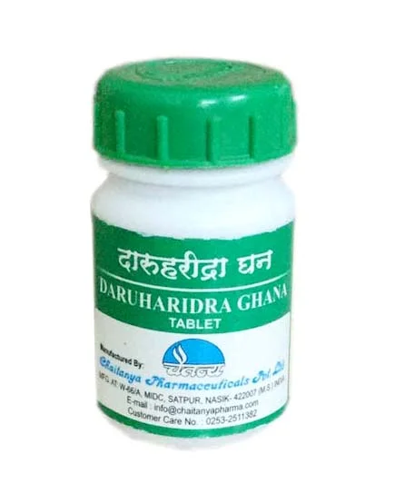 daruharidra ghana 60tab upto 20% off chaitanya pharmaceuticals